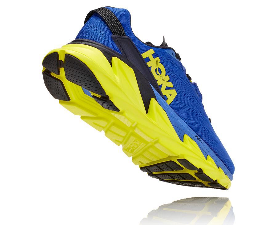 Tenis Hoka One One Masculino Azuis/Verdes - Elevon 2 - 501-VJEXUB